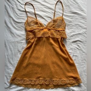 La Perla Soft Leavers Silk Lace Slip